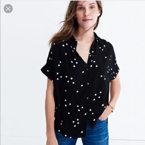 Madewell central blouse